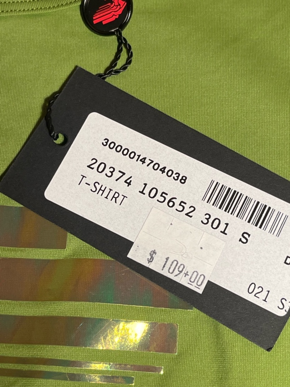 VINTAGE Y2K VERSACE Green top NWT size small - Picture 4 of 9